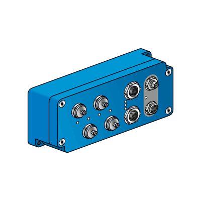 Digital industrial charge amplifier