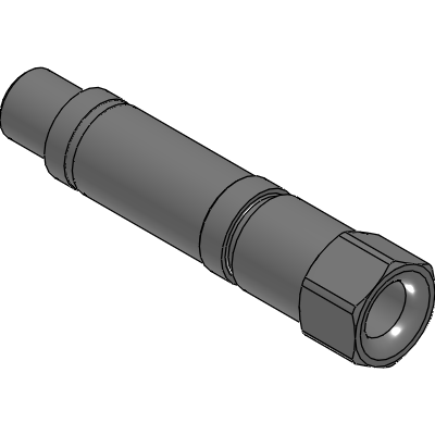 Mounting sleeve M7x0.75