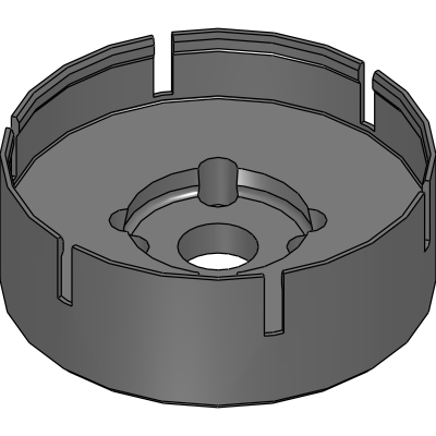 Thermal protection shield D10.8xd2x4