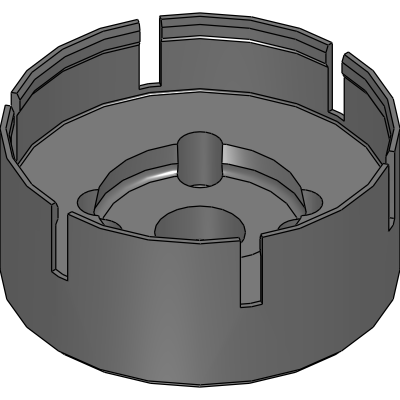 Thermal protection shield D8.8xd2x4