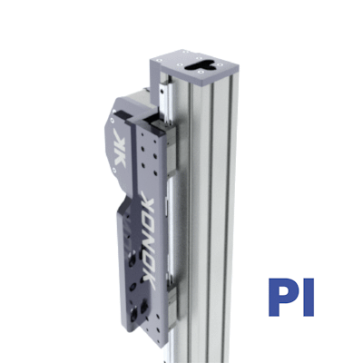 Attuatori Lineari a cinghia dentata, a barra mobile con due guide lineari in parallelo, adatto per soluzioni multi-asse