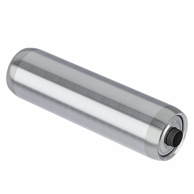 Rouleau gravitaire commandé, des plaques de roulement en acier