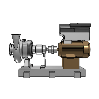 Hygienic pump