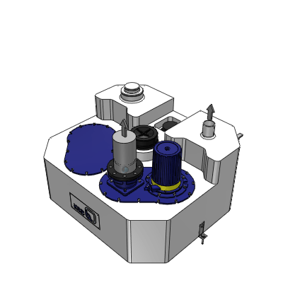 Impianti di pompaggio sommergibili delle acque cariche fecali
