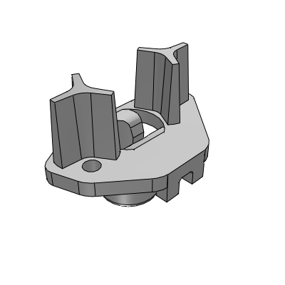 adapter on discharge elbow