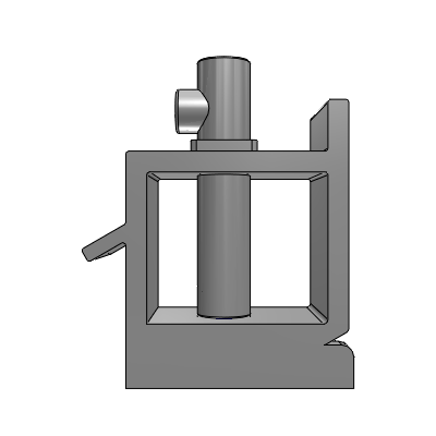 Submersible pump in discharge tube