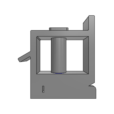 Submersible pump in discharge tube