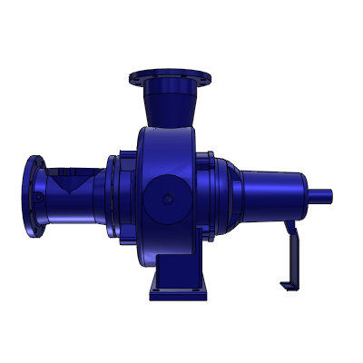 干燥安装的蜗壳泵