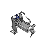 Submersible motor driven mixer