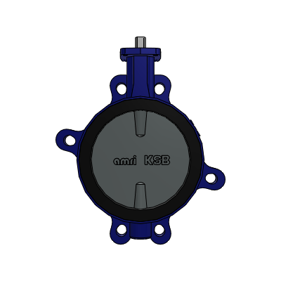 KSB SE & Co. KGaA Bareshaft Industrial Valves