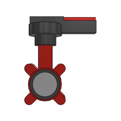 KSB SE & Co. KGaA Vdi Boax Sf Maunal Handle LP Industrial Valves