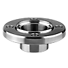 Hygienic flange with groove DIN 11853-2