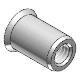 Blind-rivet nut, round shank, type SK