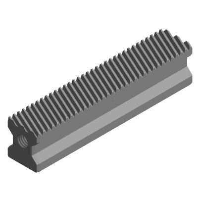 5.0 lifgo linear Zahnstange mit Stirnbohrungen geschliffen & gehärtet SVZ