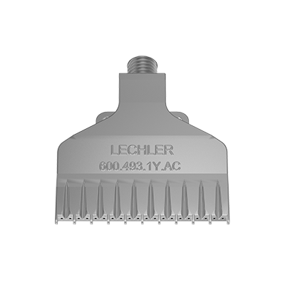 Flat fan air nozzles