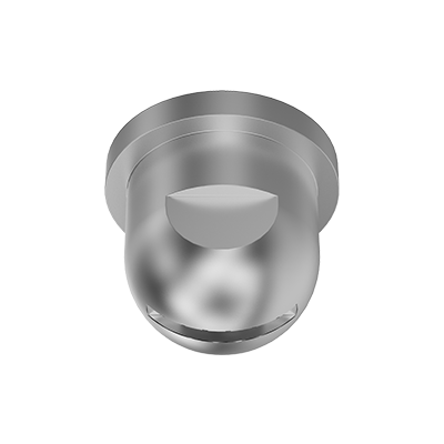 Flat air nozzle for saturated steam