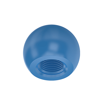 Ball joint for bayonet quick release eyelet clamp