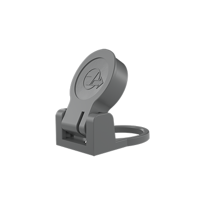 Cap spring loaded dust cap for ERA,ERN and EG receptacle or PSA and PK fixed receptacle
