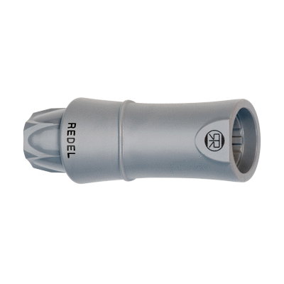 Free socket, key (N) or keys (P, S and T), with grey cable collet