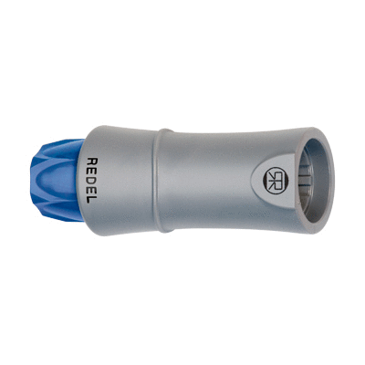 Free socket, key (N) or keys (P, S and T), with cable collet and nut for fitting a bend relief