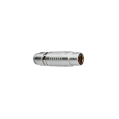 Plug, collet clamp, nut for fitting a bend relief