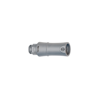 Free socket, key (N) or keys (P, S and T), with cable collet and nut for fitting a bend relief