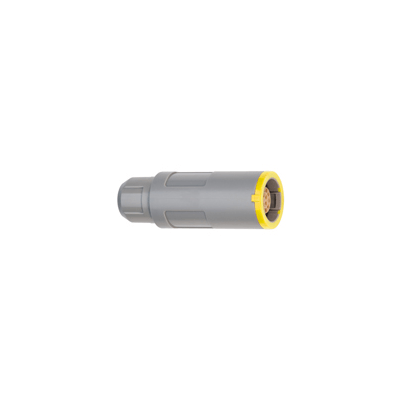 Free receptacle with cable collet