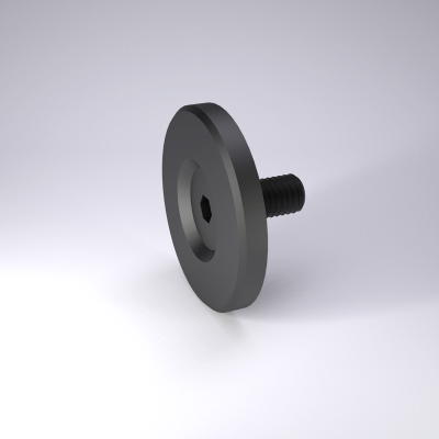 带沉头螺钉的固定片根据，DIN&nbsp;9825/ISO&nbsp;9182-4