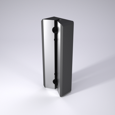 Guía prismatica, Acero, NAAMS