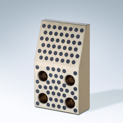 斜楔主动板, 带固态润滑剂的青铜, VDI&nbsp;3357