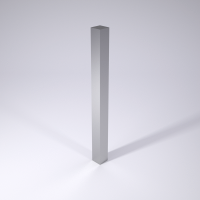 Punzón de corte sin cabeza recalcada, cuadrados y rectangulares,&nbsp;Forma&nbsp;A