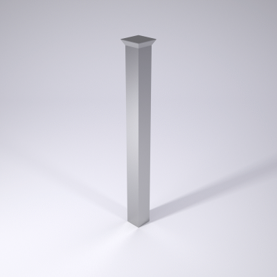 Punzón de corte con cabeza recalcada, cuadrados y rectangualres,&nbsp;Forma&nbsp;B