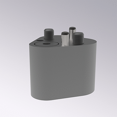 Triangle retainer for ball-lock punches, heavy duty