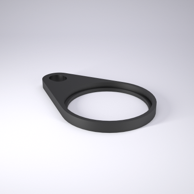 Piastra di fissaggio dell´estrattore