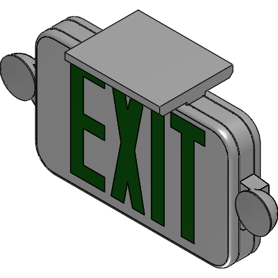 Emergency Exit Sign