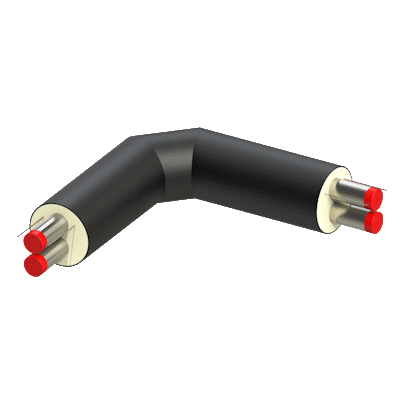 LOGSTOR Component NO2590 Elbow 90 Horizontal Industrial Valves