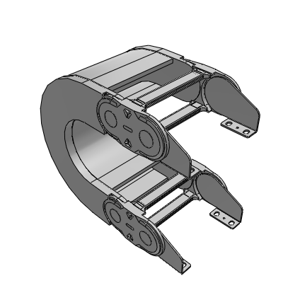 开放式 | 每2节带横杆