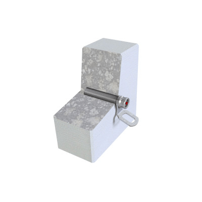 Removable anchor point; stainless steel