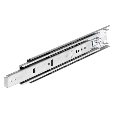 Guía de cajones DZ 3307, anchura 12,7 mm, hasta 68 kg, sobreextracción