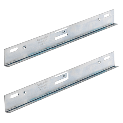 Coppia di staffe di aggancio 633 per guide 2109, 2132, 3732 e 3832