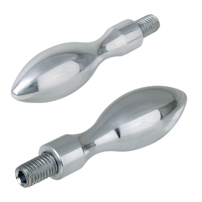 固定式球型把手 DIN39 AL, 铝制