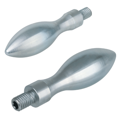 Stałe uchwyty kulowe DIN39 ST, stal