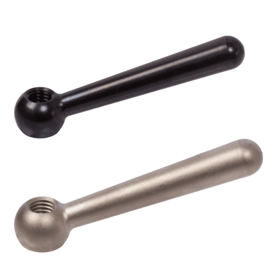 Asas cónicas DIN 99 ST, acero bruñido