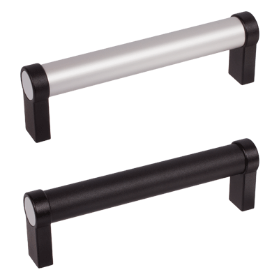 Uchwyt rurowy 333.1, stopa prosta, materiał aluminium