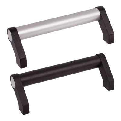 Uchwyt rurowy 333, stopa skośna, materiał aluminium