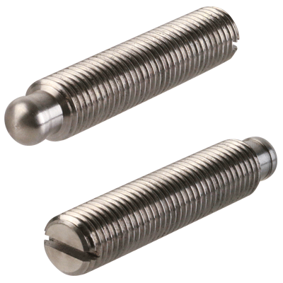 Tornillos prisioneros DIN 6332 con pasador de presión, con ranura, acero inoxidable