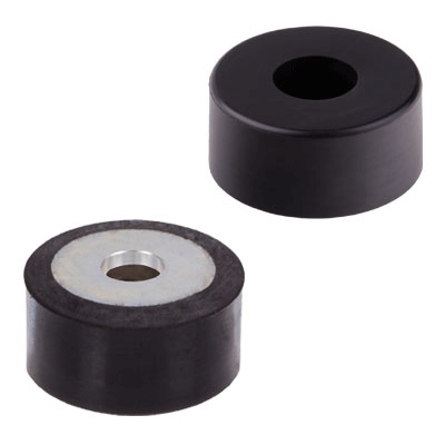 Rubber-Metal Buffers MGH, Hollow Design, with Mounting Bore