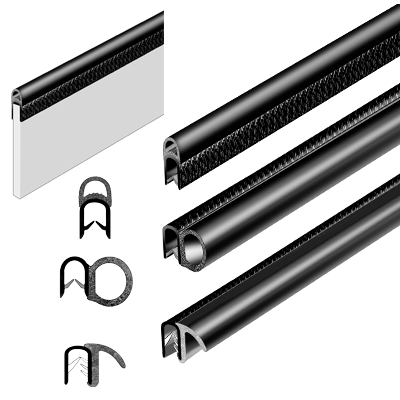 Profilés d'étanchéité pour protection d'arêtes