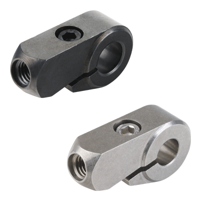 Piasta zaciskowa, stal i stal nierdzewna