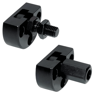 Schnellsteck­kupplungen BKS und BKM, mit Anschraubflansch und Radialversatzausgleich